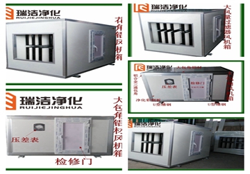 彩鋼板排風箱，送風箱，風機箱